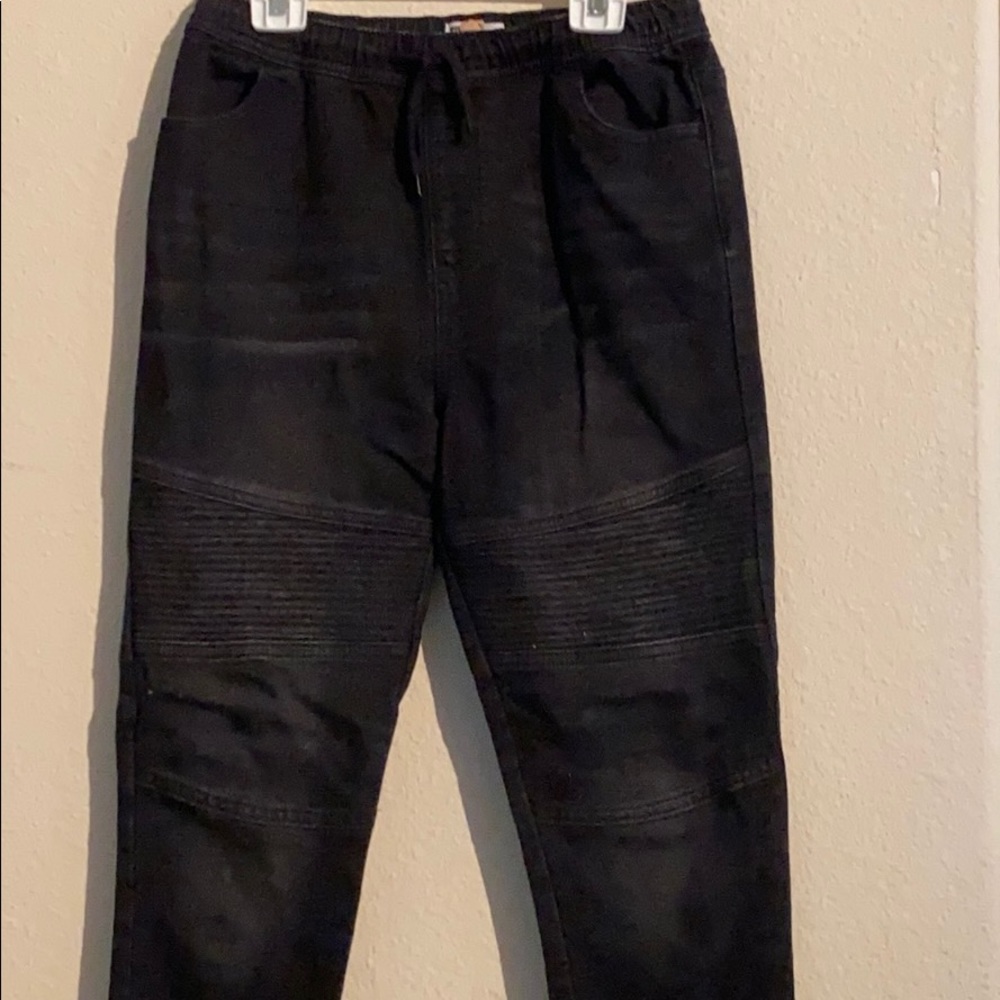 Black stretch jeans